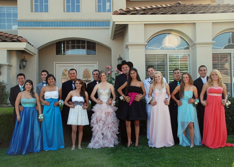 2012 Prom 26 Megan & Augustine, Abrianna & Conner, Loren & Trevor, Kim & Jimmy, Jade & Steven, Adam & Diana, Alex & Jerod, Cassidy & Brendan.jpg