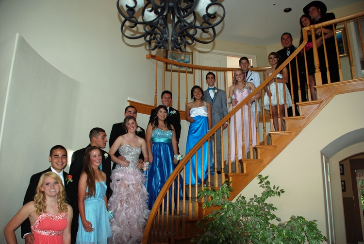 2012 Prom 34 Cassidy & Brendan, Alex & Jerod, Kim & Jimmy, Megan & Augustine, Abrianna & Conner,  Diana & Adam, Loren & Trevor, Jade & Steven.jpg