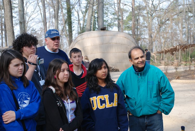 291 Jamestown - Alison, Tim, Ariel, Mr. Bremis, Ryan, Anisha, Sunil.jpg