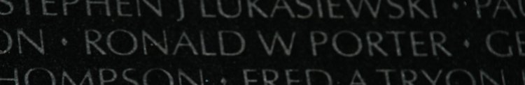 566-a2 DC - Vietnam War Memorial - Ronald W. Porter.jpg